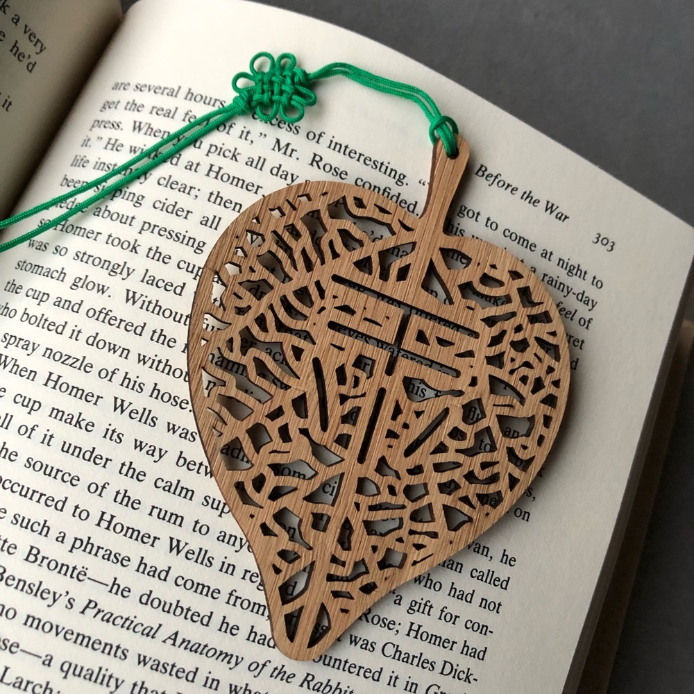 Wood Bookmark ~ Brand New!